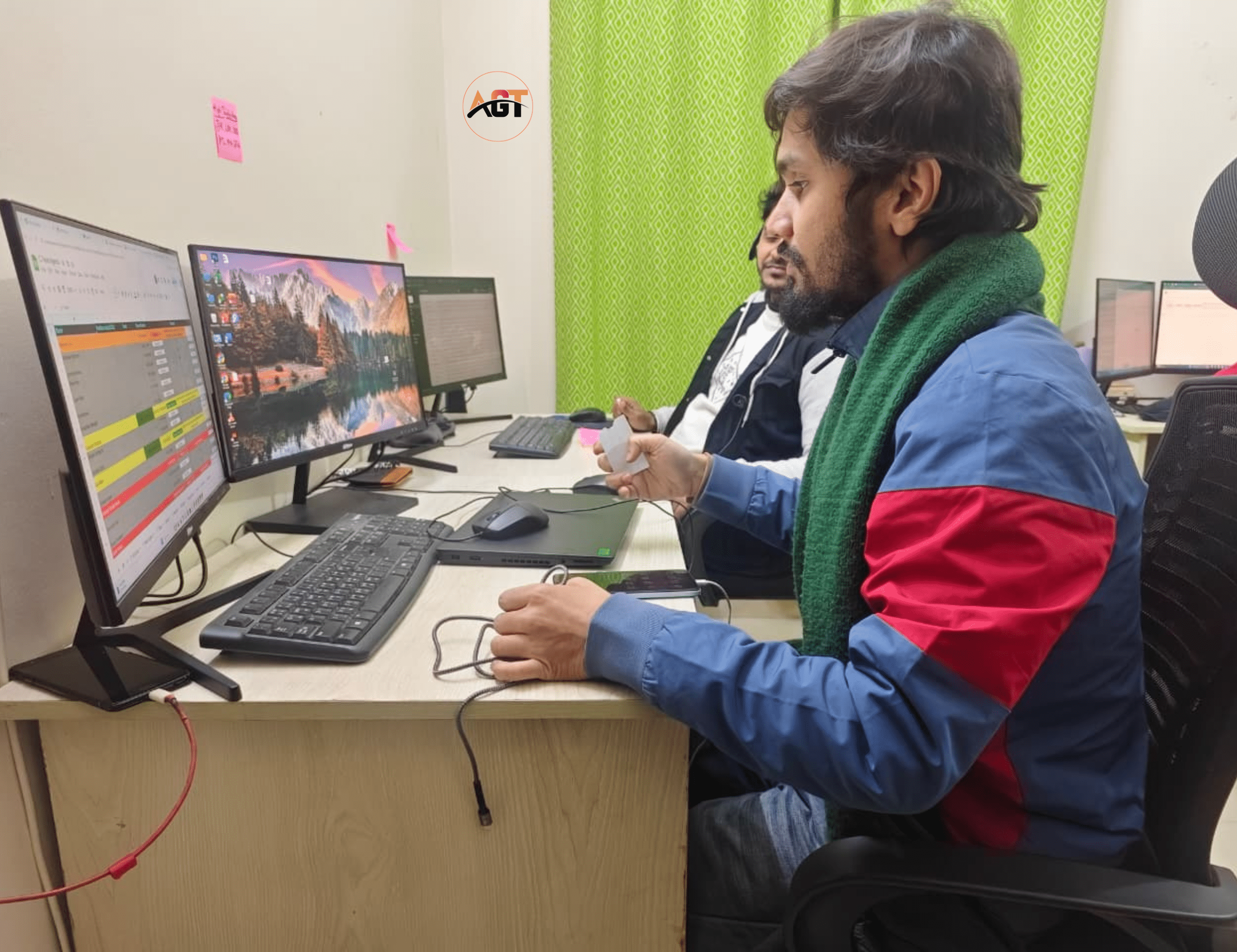 AGT VA Team is fixing a problem of a client